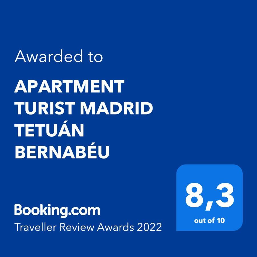 Apartment Turist Madrid Tetuán Bernabéu Extérieur photo
